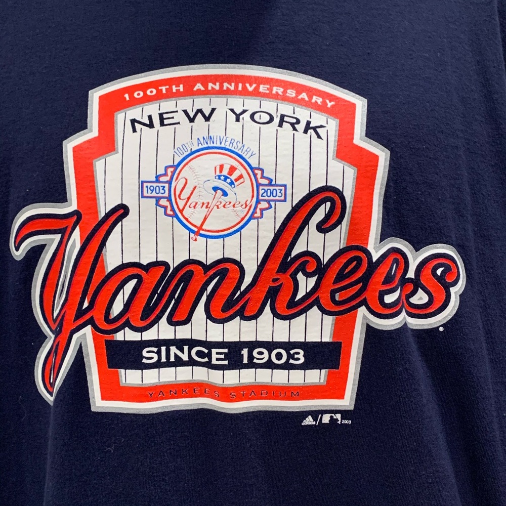 Vintage 2003 New York Yankees 100th Anniversary
